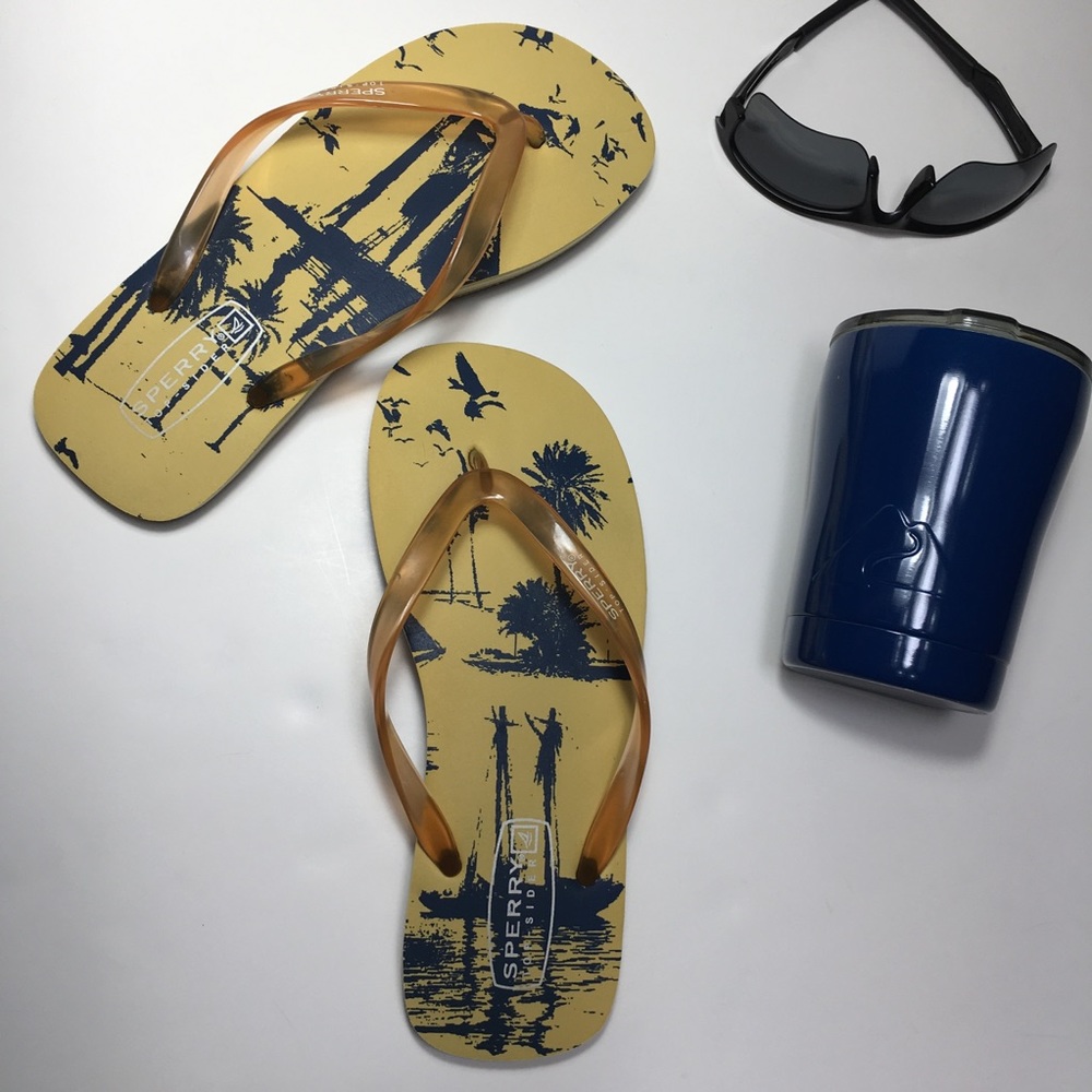 Sperry Top-Sider Thong Flip Flop Sandal, sz 7-8